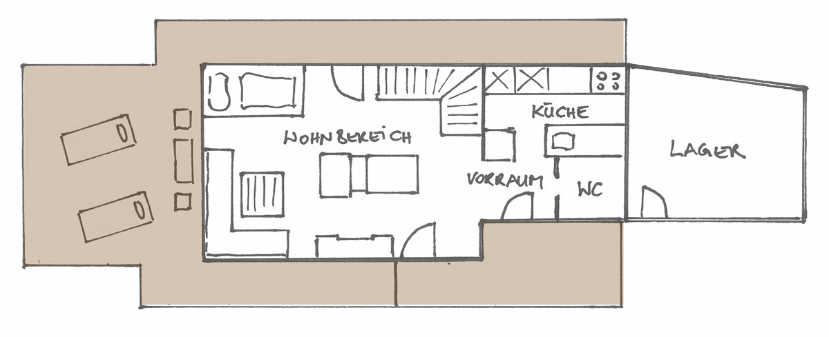 chalet plan EG